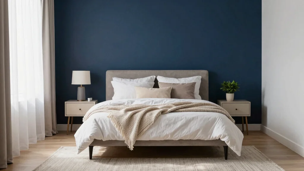 15 One Wall Painted Bedroom Ideas Simple Big Impact