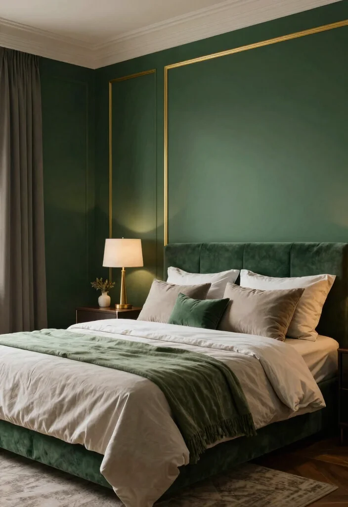 16 Dark Green and Gold Bedroom Ideas Rich and Luxurious - Conclusion 1