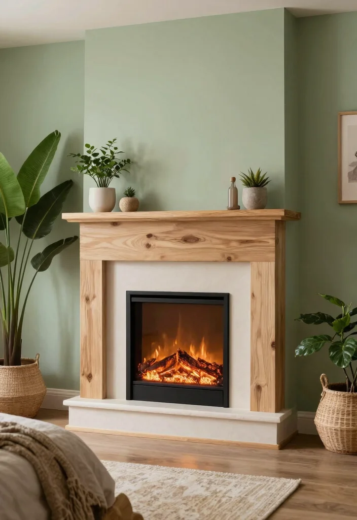 16 Fireplace in Bedroom Ideas for Cozy Luxury Vibes - 15. Nature-Inspired Serenity 1