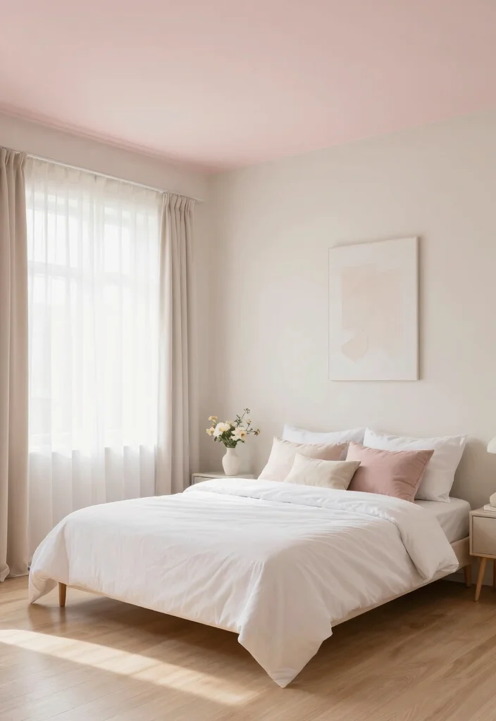 16 Low Ceiling Bedroom Ideas: Cozy and Clever Design - 1. Light Colors to Expand the Space 1