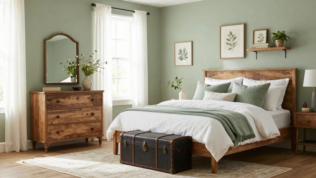 16 Sage Green Farmhouse Bedroom Ideas Cozy Rustic Charm
