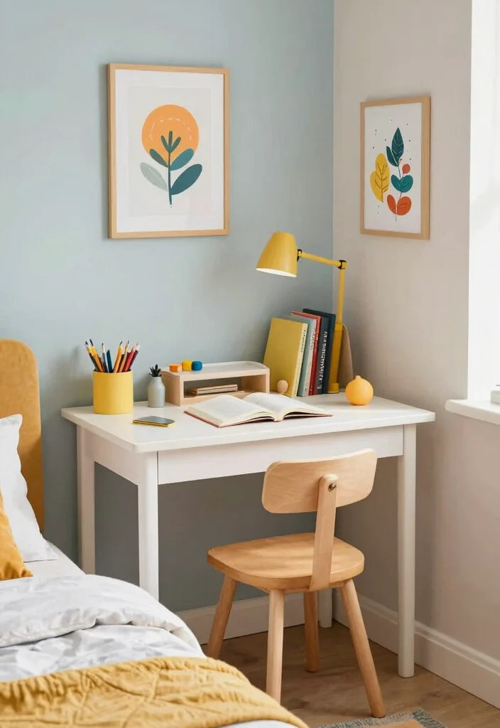16 Small Boys Bedroom Ideas Space Saving and Fun - 10. Cleverly Designed Desks 1
