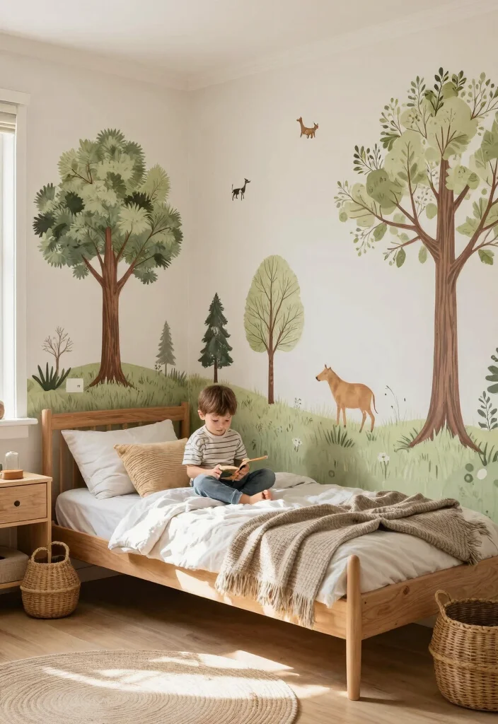16 Small Boys Bedroom Ideas Space Saving and Fun - 13. Outdoor-Inspired Decor 1