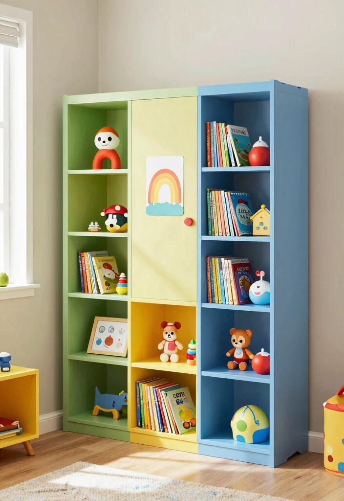 16 Small Boys Bedroom Ideas Space Saving and Fun - 7. Creative Room Divider 1