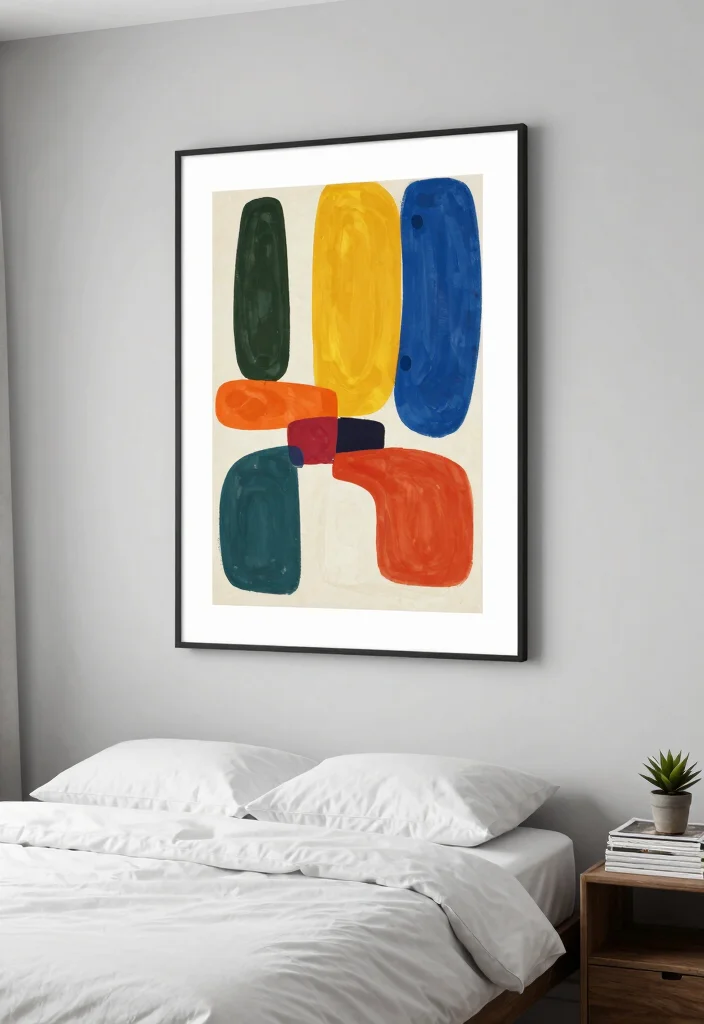 16 Wall Posters Bedroom Printables Ideas Easy Decor Update - 3. Abstract Art 1