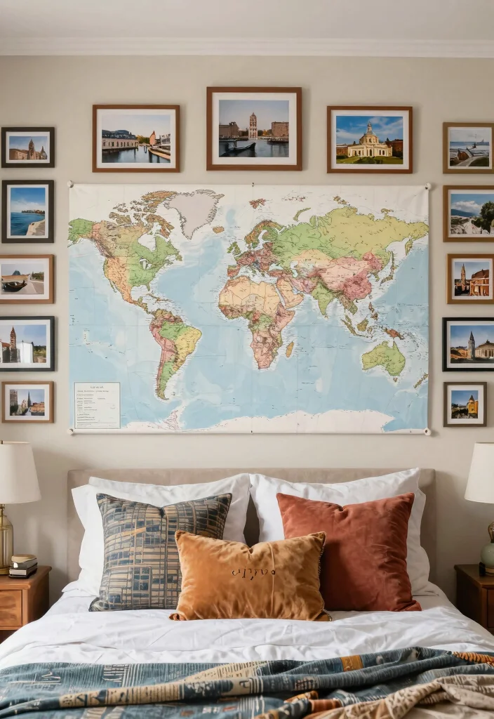 16 Wall Posters Bedroom Printables Ideas Easy Decor Update - 5. Travel Memories 1