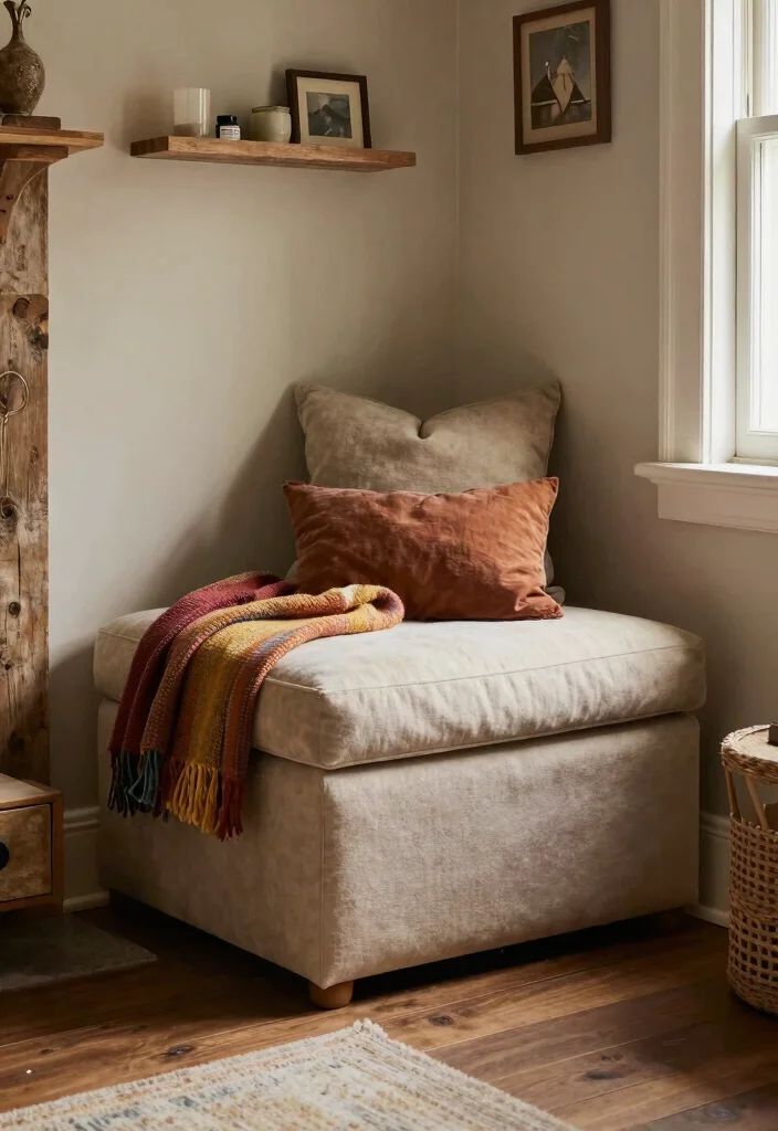 17 Bedroom Bench With Storage Ideas: Practical and Elegant - 15. Soft Padded Storage Bench 1