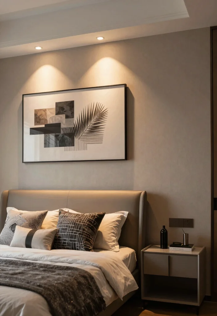 17 Bedroom Wall Lights Beside Bed Ideas Modern and Cozy - 11. Wall Spotlights 1