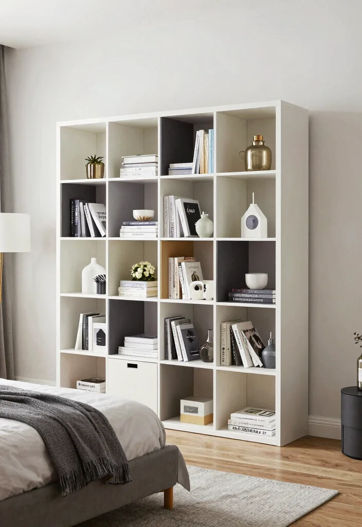 17 Cube Storage Ideas for a Modern Bedroom - 11. Modular Cube Systems 1