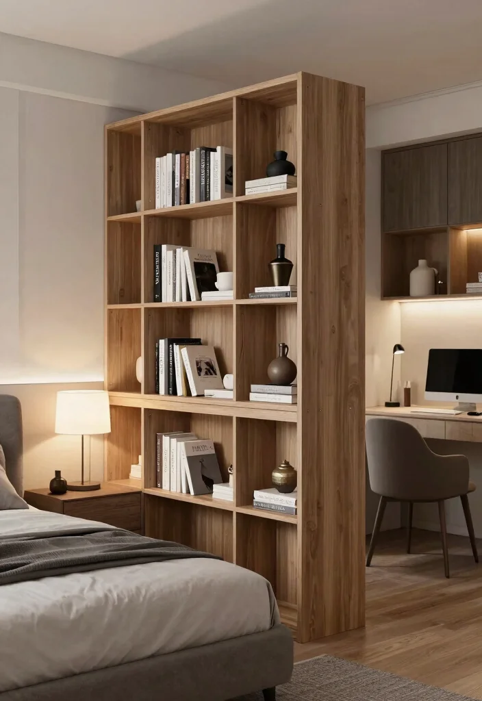 17 Cube Storage Ideas for a Modern Bedroom - 8. Open Cube Storage Dividers 1