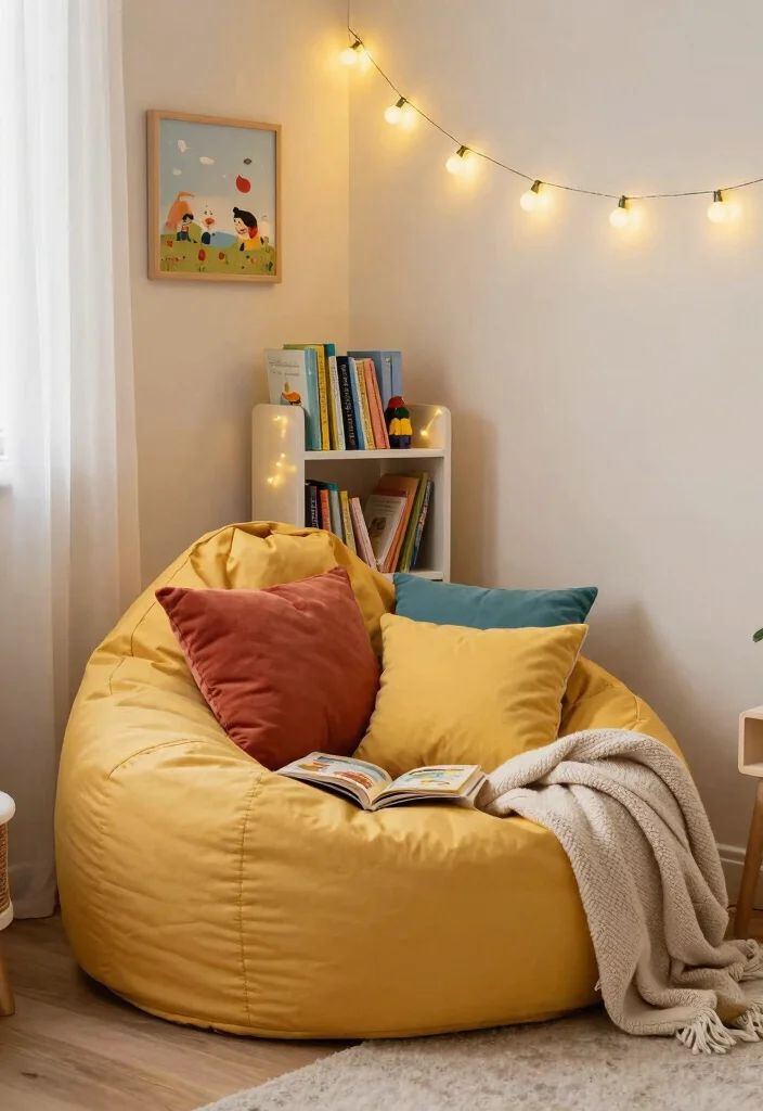 17 Small Shared Kids Bedroom Ideas Functional and Cute - 6. Cozy Reading Nooks 1