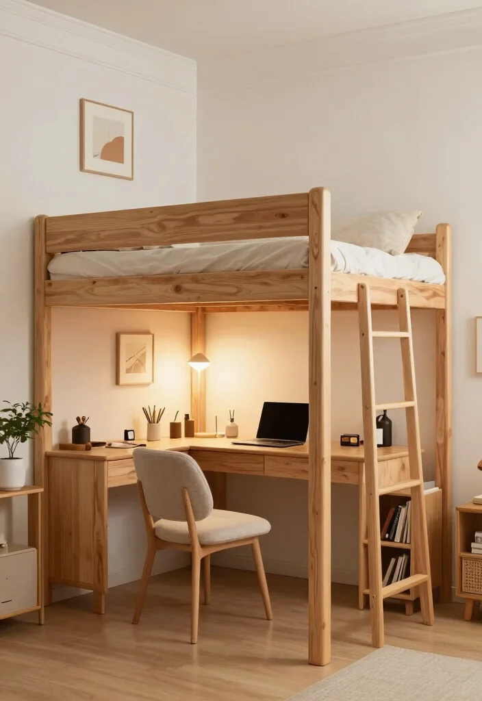 18 Bedroom Ideas for Small Spaces That Maximize Every Inch - 1. Lofted Beds: Elevate Your Space 1