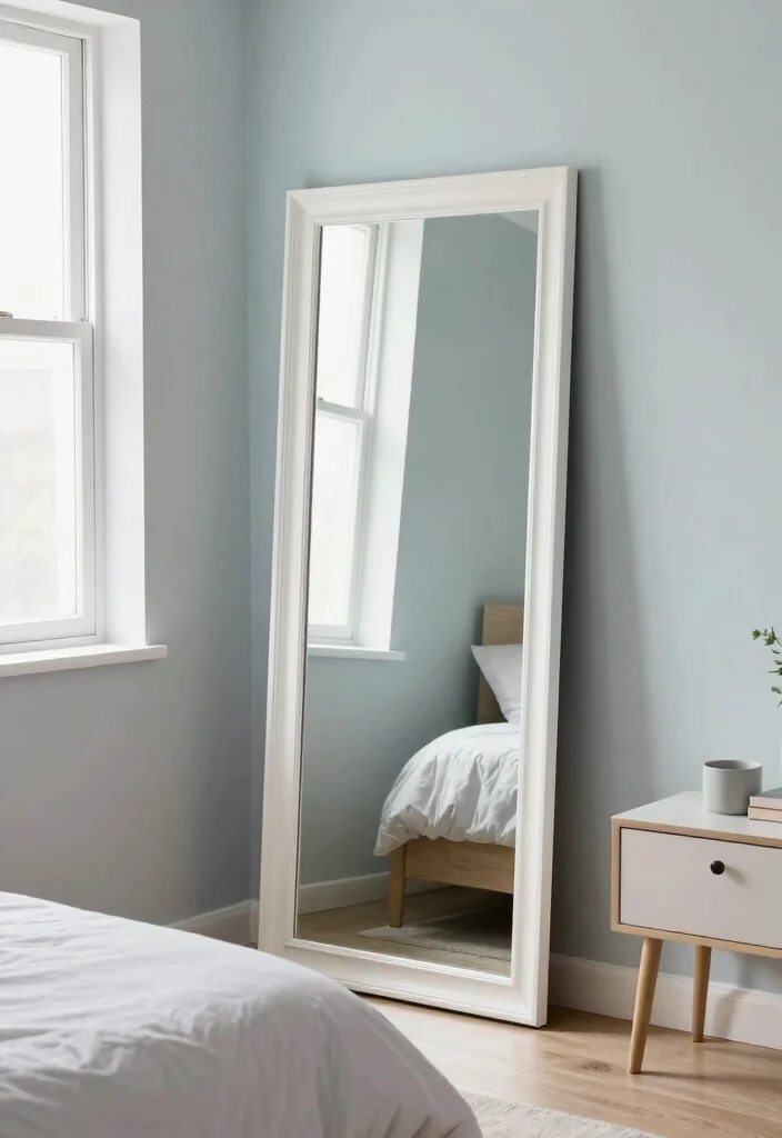 18 Bedroom Ideas for Small Spaces That Maximize Every Inch - 4. Mirrors: Reflect and Expand 1