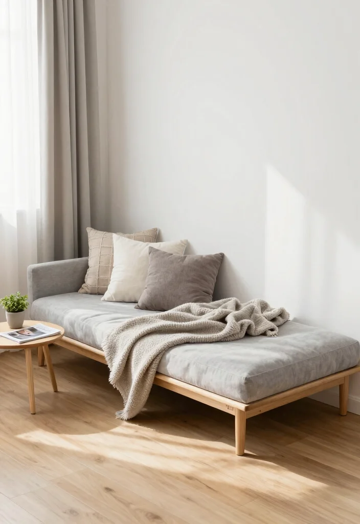 18 No Bed Bedroom Ideas for Creative Minimal Living - 1. Futon Love 1