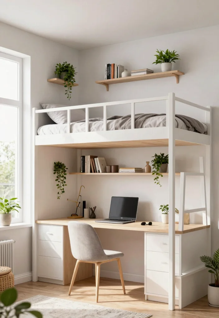 18 No Bed Bedroom Ideas for Creative Minimal Living - 11. Vertical Sleeping Arrangements 1