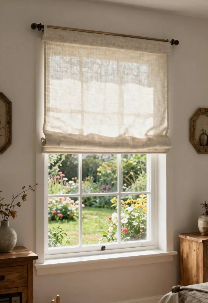 12 Farmhouse Window Treatments That Block Sun Without Going Dark - 3. Energy-Efficient Shades 1
