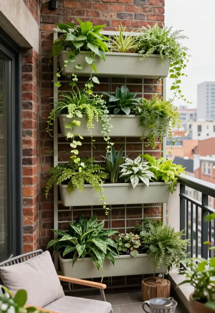 12 Garden Bed With Trellis Ideas That Support Heavy Vines - 5. Green Wall Trellis for Urban Settings 1