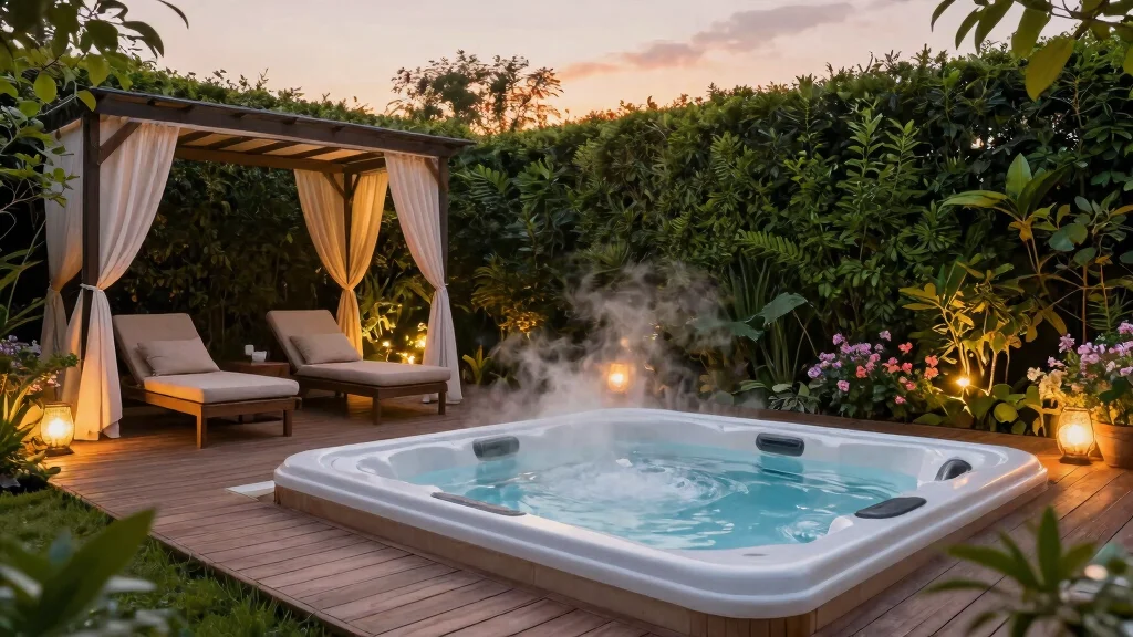 12 Jacuzzi Outdoor Ideas That Stay Private From Neighbors