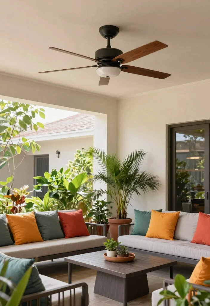 12 Outdoor Ceiling Fans That Cool Large Patios Fast - 7. Low-Profile Fans for Low Ceilings 1
