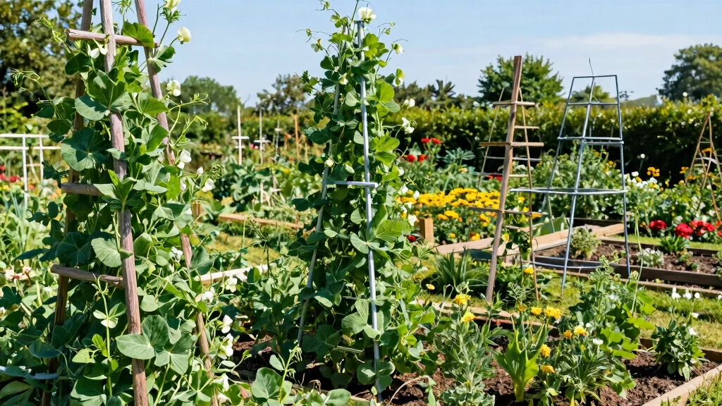 12 Pea Trellis Ideas That Support Heavy Vines Without Tipping