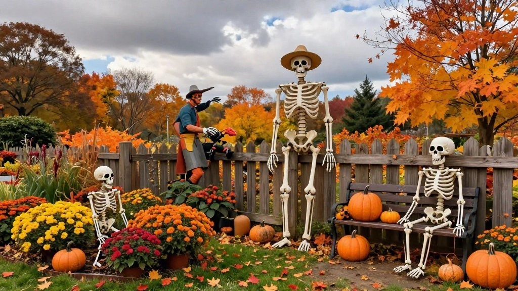12 Skeleton Decorations Outdoors That Stay Standing in High Wind