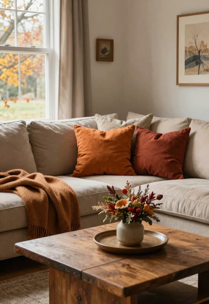 12 Western Farmhouse Decor Ideas That Don't Feel Like a Costume - 12. Seasonal Decor Swaps 1