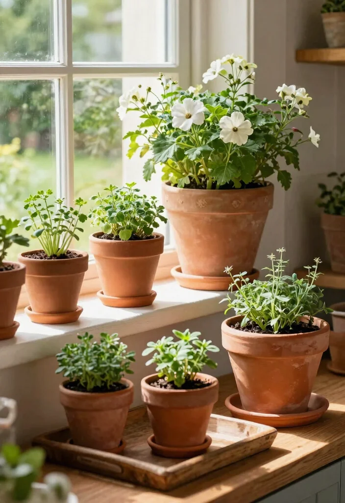 12 Western Farmhouse Decor Ideas That Don't Feel Like a Costume - 5. Terracotta and Clay Pots 1