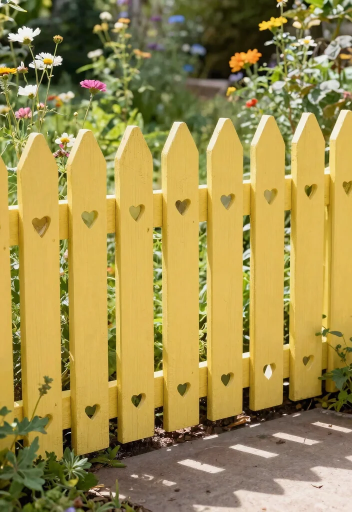 12 Wood Picket Fence Designs That Boost Curb Appeal - 8. Decorative Cut-Out Designs 1