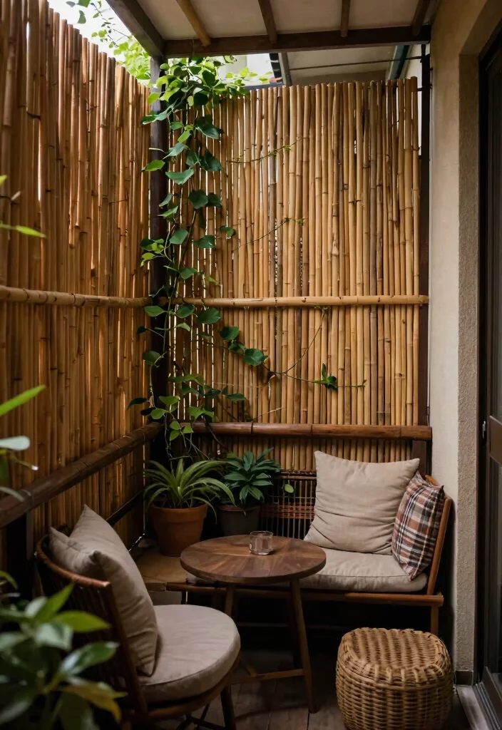 14 Balcony Decoration Ideas on a Budget for Small Outdoor Spaces - 12. Privacy Screens: Create Your Sanctuary 1