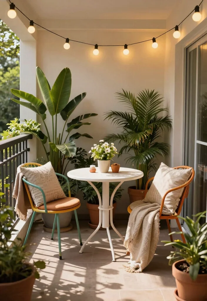 14 Balcony Decoration Ideas on a Budget for Small Outdoor Spaces - 2. Cozy Seating Nooks: Create Your Little Retreat 1