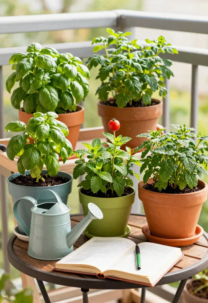 14 Balcony Decoration Ideas on a Budget for Small Outdoor Spaces - 9. Herb and Vegetable Garden: Fresh at Your Fingertips 1