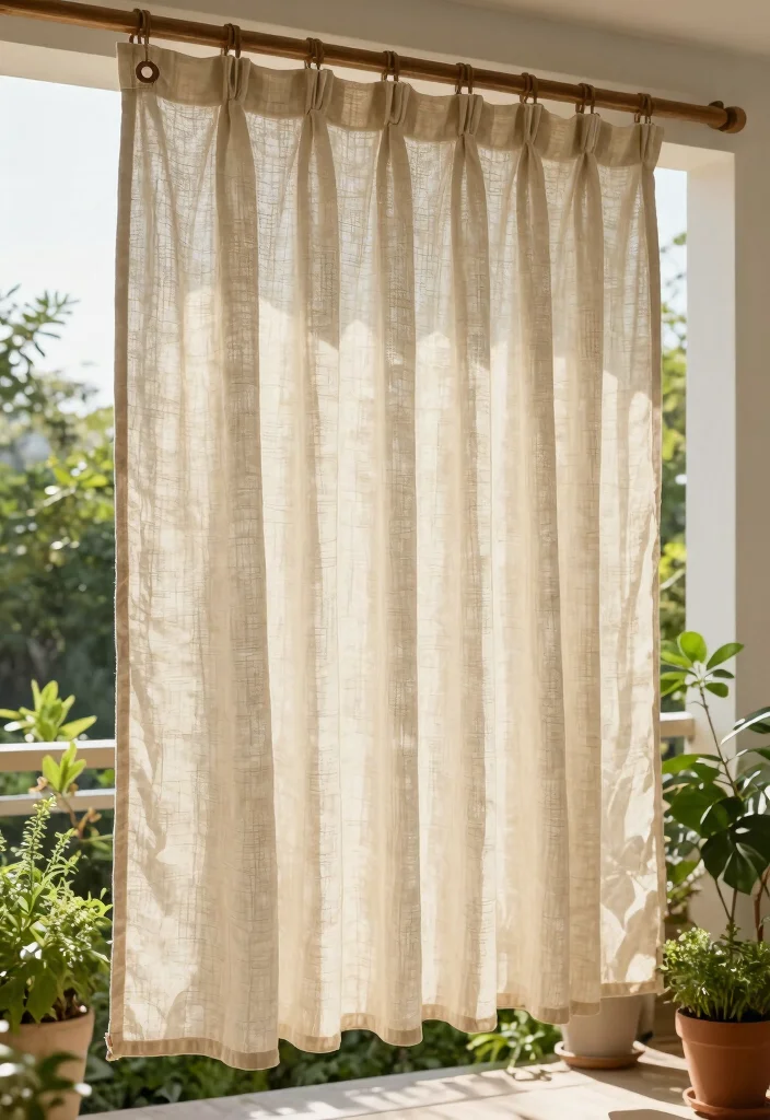 14 Balcony Door Curtains That Block Sun and Provide Privacy - 1. Recycled Cotton Panels 1