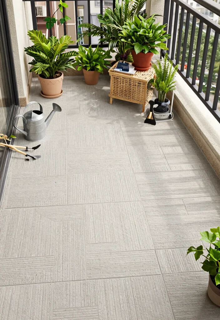 14 Balcony Tiles Floors That Hold Up to Weather and Heavy Foot Traffic - 12. Slip-Resistant Outdoor Tiles 1