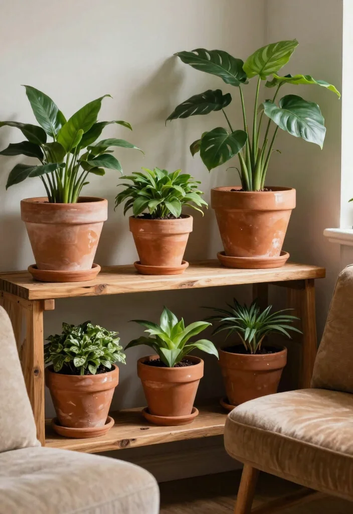 14 Indoor Flower Pots That Don't Leak or Stain Floors - 6. Terracotta Pots with Glazed Finish 1