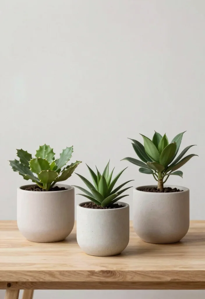 14 Indoor Flower Pots That Don't Leak or Stain Floors - 9. Nordic Style Indoor Plant Pots 1