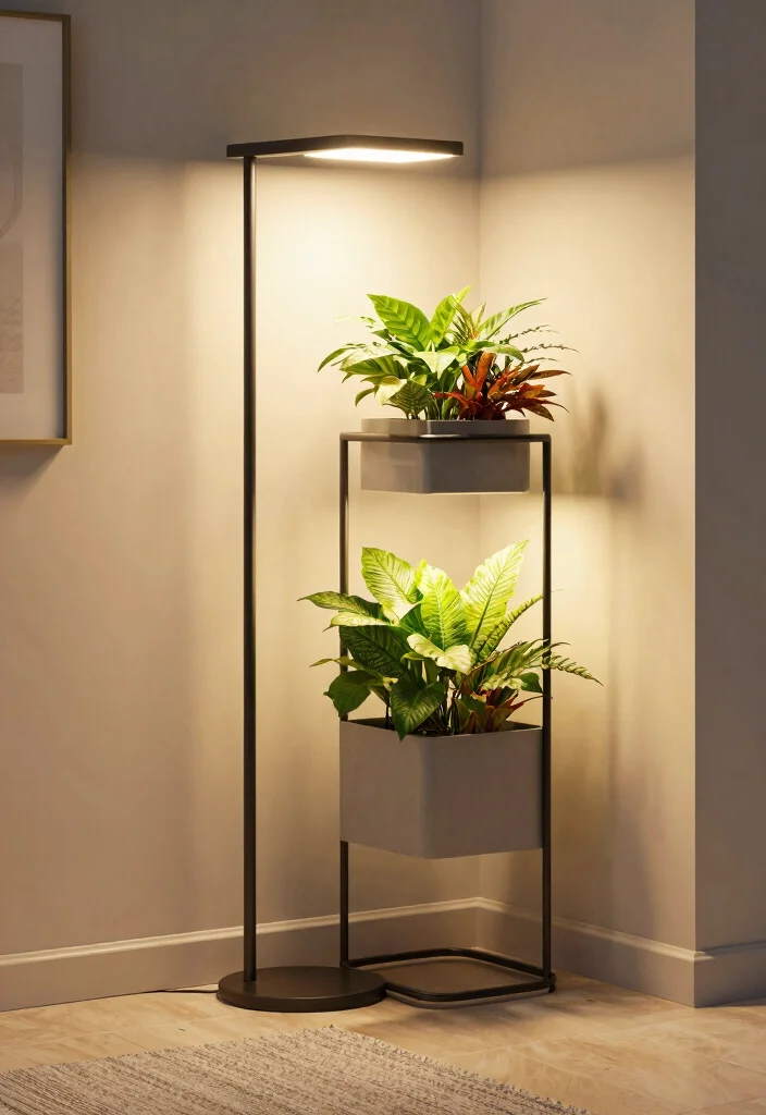 14 Profile LED Light in Ceiling Ideas That Hide All the Wires - 12. Multi-functional Lighting Solutions 1