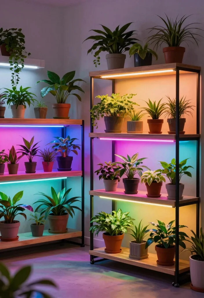 14 Profile LED Light in Ceiling Ideas That Hide All the Wires - 8. LED Strip Lights for Creative Designs 1