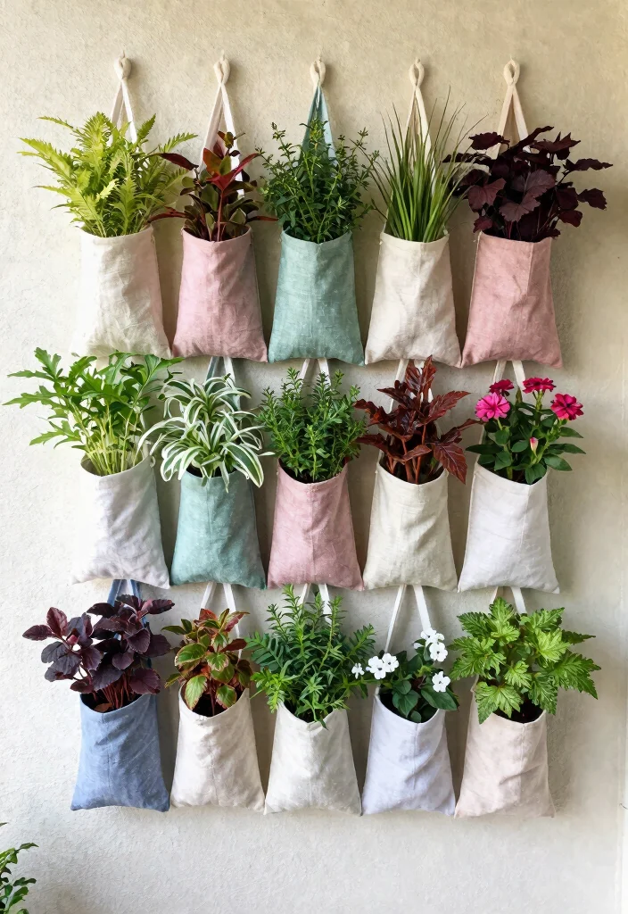 14 Shade Cloth Ideas Patio That Block Heat Without Blocking Breeze - 10. DIY Shade Cloth Hanging Garden 1