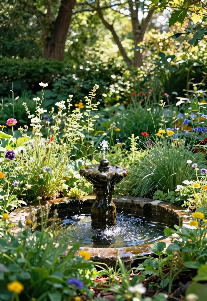 15 Backyard Fountain Ideas That Don't Need Electric or Plumbing - 14. Natural Spring Fountain 1