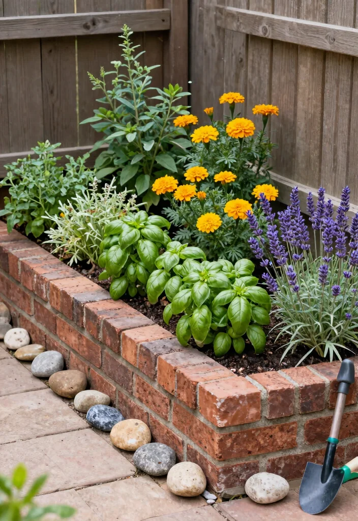 15 Brick Raised Garden Bed Ideas That Don't Need Mortar or Special Tools - 4. Corner Gardens to Maximize Space 1