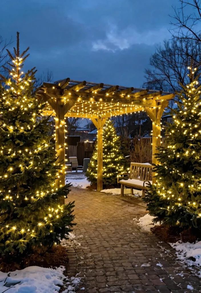 15 Christmas Outdoor Decor Ideas That Survive Wind and Rain - 1. Weather-Resistant Christmas Lights 1