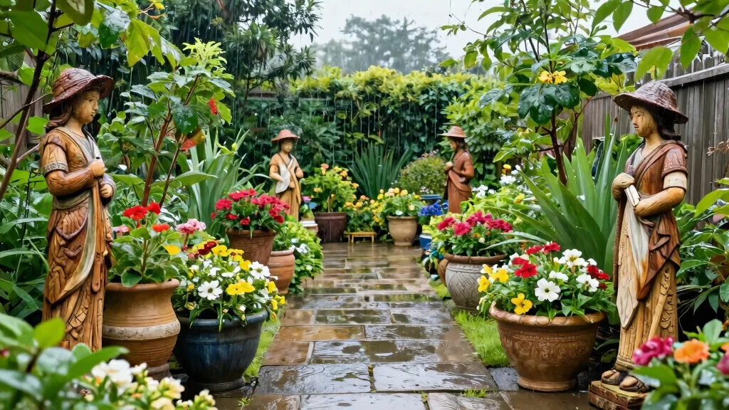 15 Outdoor Garden Decor Ideas That Survive Rain Without Constant Upkeep