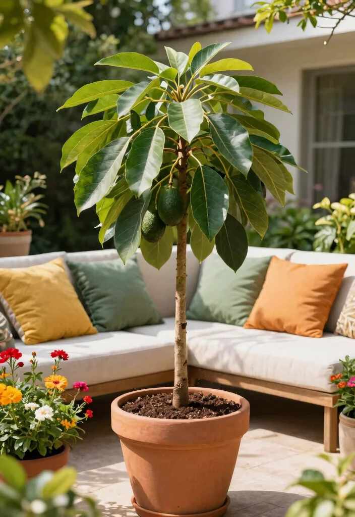 15 Potted Trees for Patios That Flourish in Containers - 5. Baby Avocado Tree 1