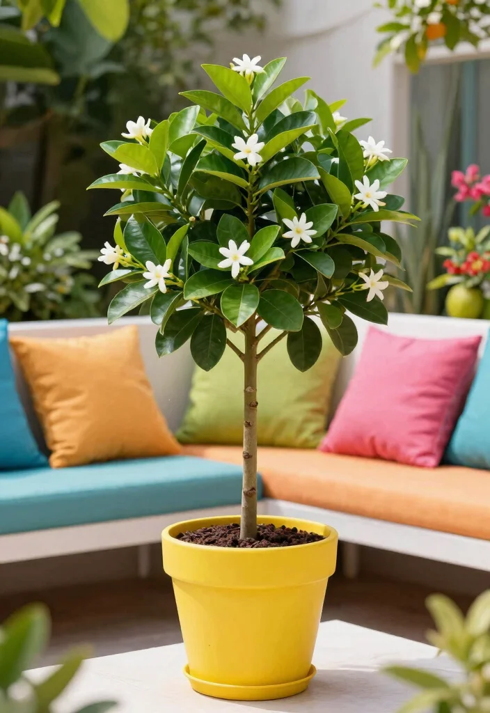 15 Potted Trees for Patios That Flourish in Containers - 8. Dwarf Citrus Trees 1