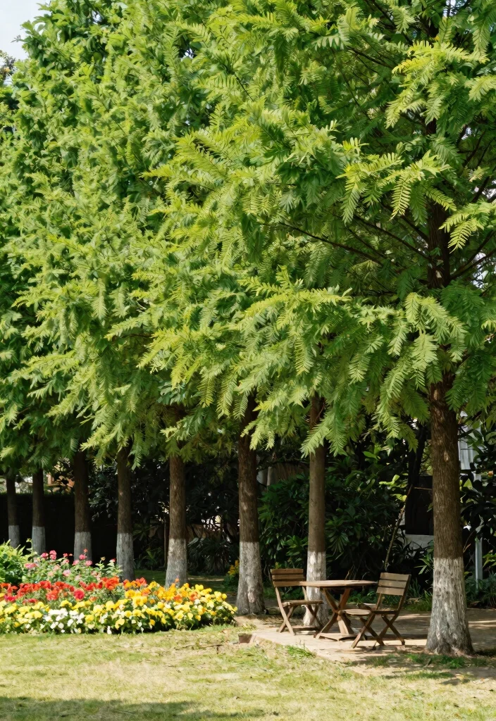 15 Privacy Walls Backyard Ideas That Block Neighbors Without Permits - 15. Planting Trees for Natural Privacy 1