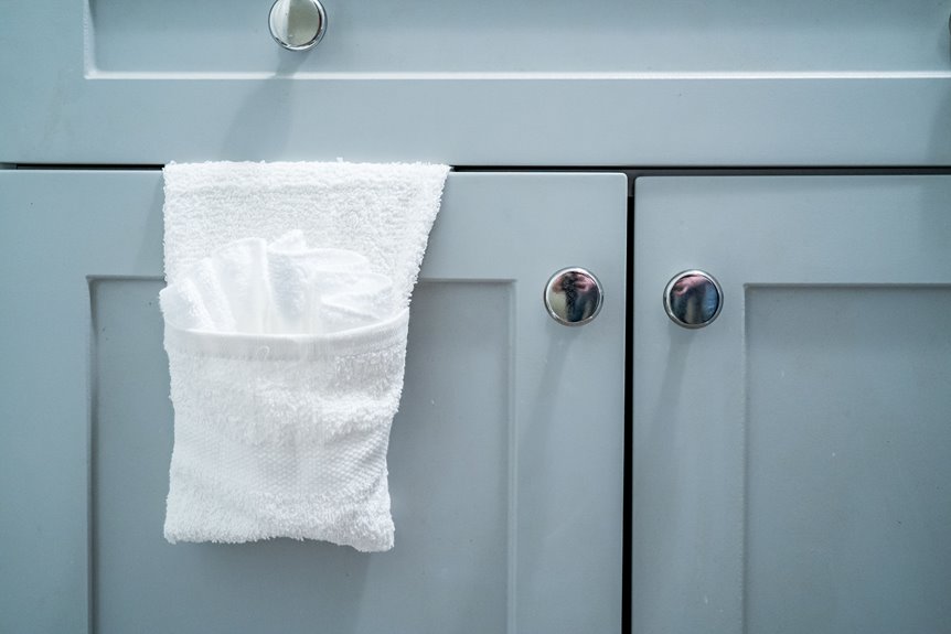 bathroom storage organization steps in order