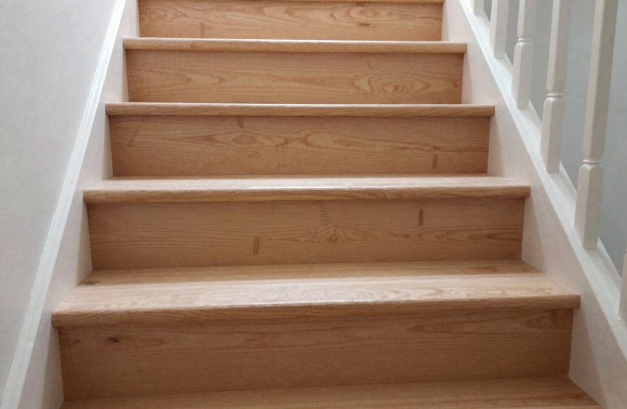 bottom up stair installation details