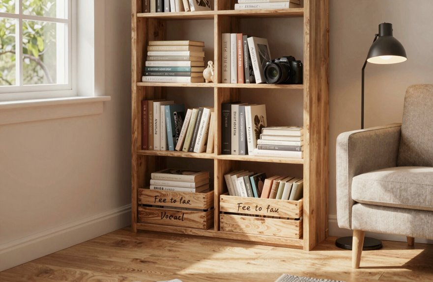 Build Your Personal Home Library in 5 Simple Steps 4 budget friendly secondhand shelving strategy