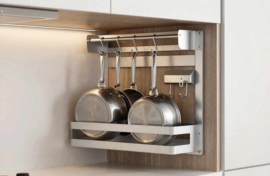 cabinet door lid organization