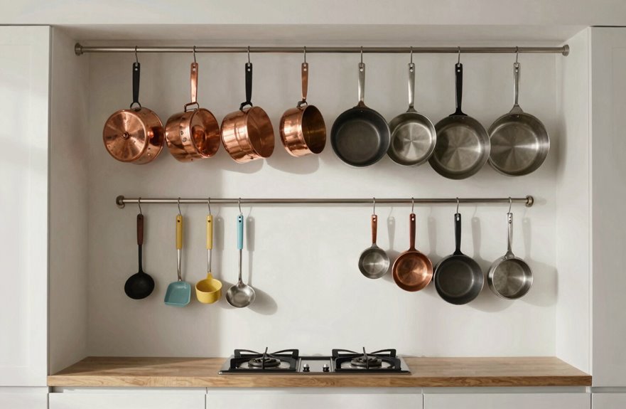ceiling storage for pots